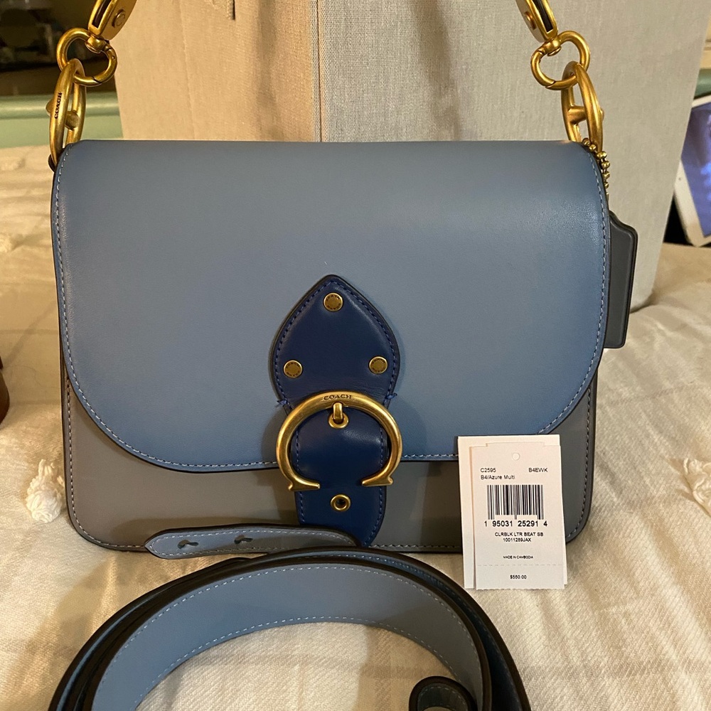 “Coach beat bag convertible crossbody